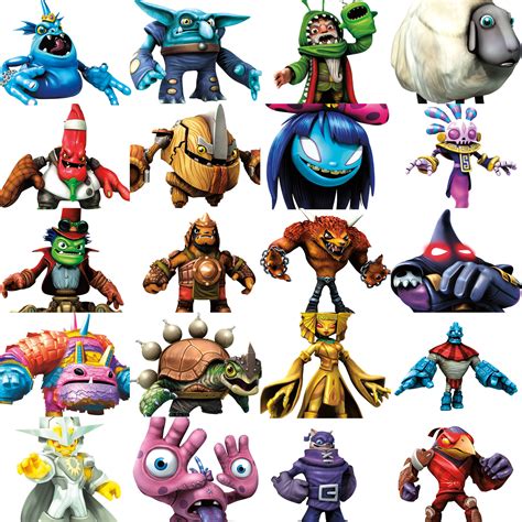 Many of the villains went through rehabilitation, some of them were given the choice to either give up their life of crime and redeem themselves as the new generation of Skylanders, or stay in prison forever. . Villain from skylanders